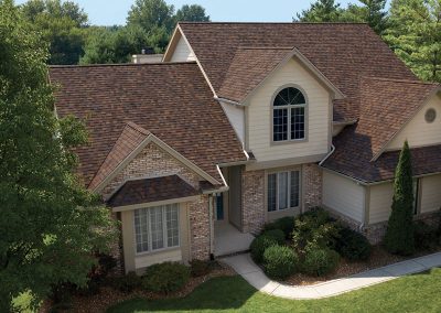 Drone Photo Of Real Estate Home In Canal Winchester, OH