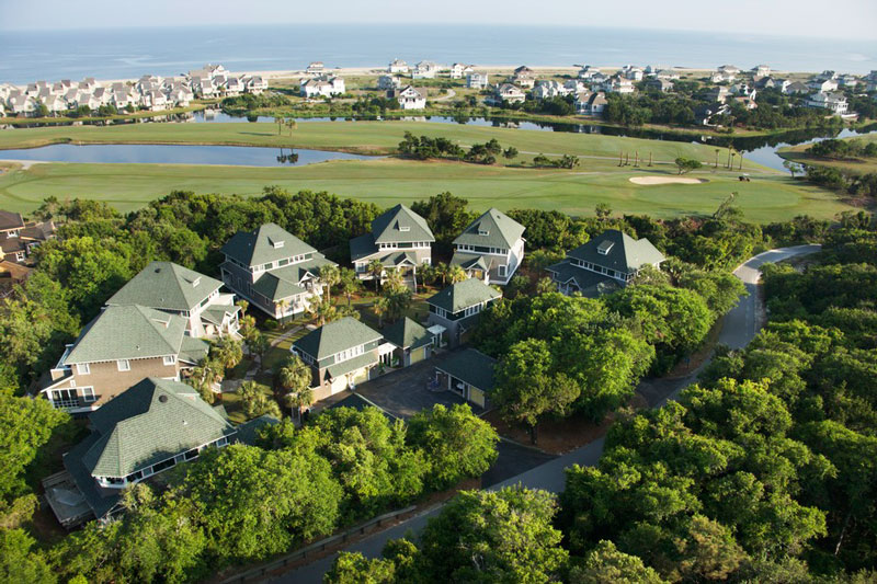 Aerial Photo Of Luxury Homes